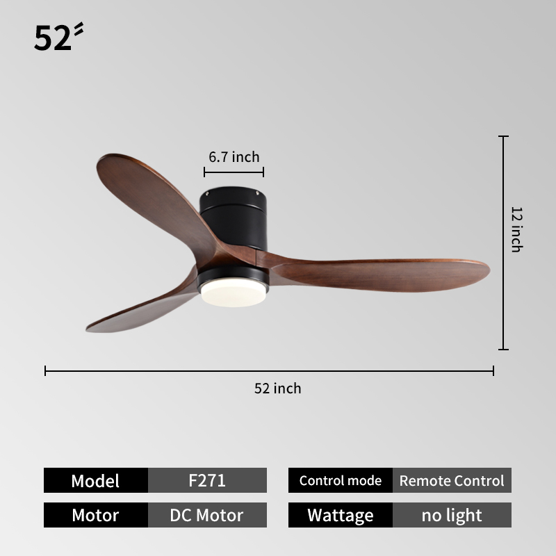 52INCH-Black + wood