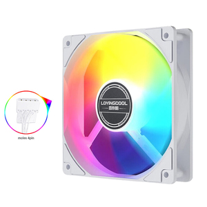 Cheap Fixed Color case Fan rainbow Colorful <strong>Build</strong> the <strong>Computer</strong> 4pcs 5pcs 6pcs Fan Kit White Box Packing <strong>Customized</strong> Package - Product Image 6