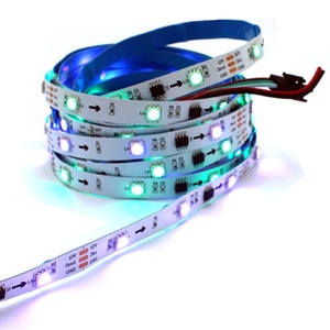 WS1903 2812 SMD5050 ไฟ LED Strip บอร์ด PBC ยืดหยุ่น LED RGB Strip ไฟ LED เทปกันน้ํา IP65 IP20 5 เมตร/ม้วน 12V 80 - Product Image 3