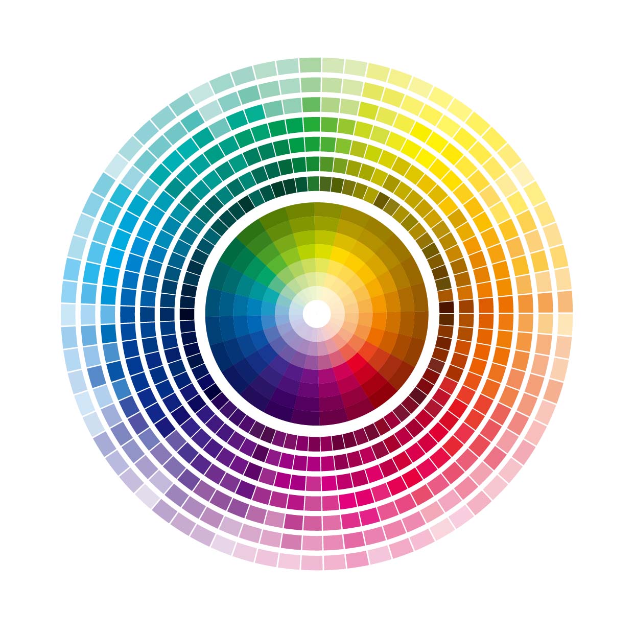 Couleurs mélangées