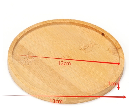 Jaune naturel Diamètre extérieur : 13 cm Diamètre intérieur : 12 cm