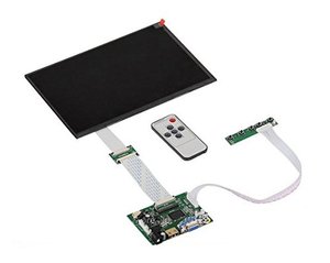Tablero de control de controlador remoto de monitor de pantalla LCD personalizado de 10,1, 2AV, VGA compatible con HD - Product Image 1