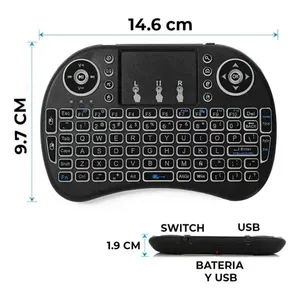 Kit of Two Mini <strong>Keyboards</strong> and Touchpad <strong>Controls</strong> for Smart TVs - Product Image 3