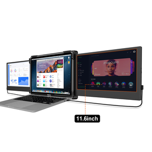 GTMEDIA 11.6 ''Type-Cトリプルポータブルモニター (ラップトップ1080PフルHDスクリーンエクステンダーサポート用) 独立したディスプレイ - Product Image 2
