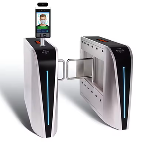 Ad alta velocità di riconoscimento facciale sistema di controllo di accesso tornello oscillazione portone per edificio per uffici - Product Image 2