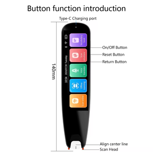 Reconocimiento OCR de 142 idiomas, traductor instantáneo sin conexión con pantalla táctil inteligente de 3,69 "para Negocios Globales y académicos - Product Image 2