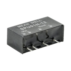 MEAN WELL SPU01N-12, High Eff. 81%, 21.6-26.4VDC <strong>Input</strong>, 12V <strong>Output</strong>, Compact 1W SIP <strong>DC</strong>-<strong>DC</strong> Converter, Telecom, Industrial Use - Product Image 5