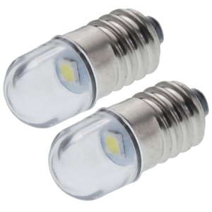 <strong>E10</strong> Screw <strong>LED</strong> Bulb 2835 1SMD <strong>LED</strong> Device Indicator Flashlight Bulb 3V 6V <strong>12V</strong> <strong>LED</strong> Flashlight Replacement Bulb Torches - Product Image 2