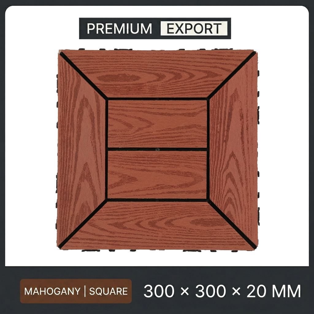 Mahogany - Framed Inlay (Embossed)