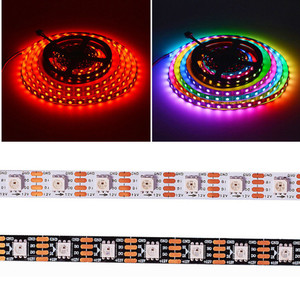 แถบไฟ LED WS2815พิกเซล12V WS2812B WS2813ที่อัปเดตสามารถระบุที่อยู่ได้แบบ Dual-Breakpoint Resume 30/60/144 LED/m - Product Image 3