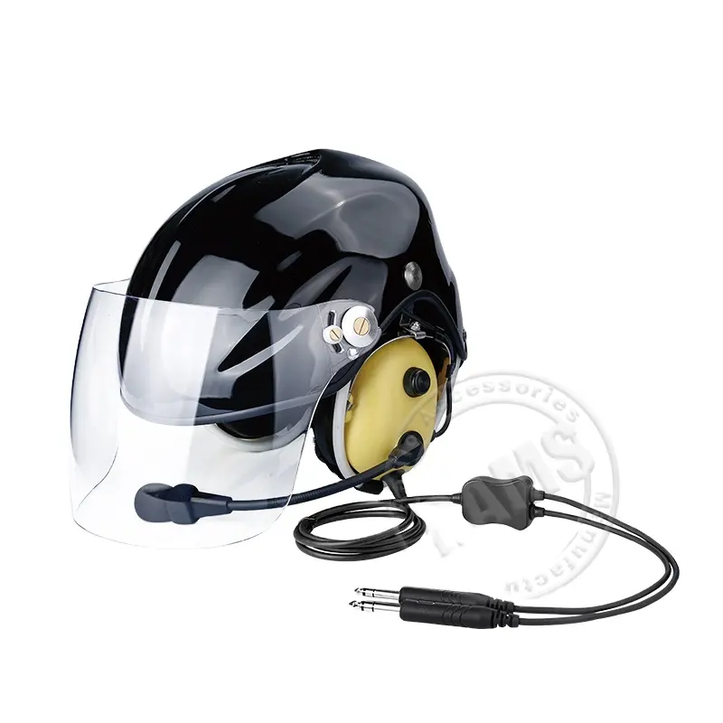 Cuffie con cancellazione del rumore cuffie per casco per casco aeronautico