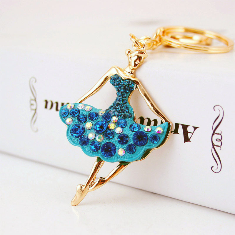chica azul