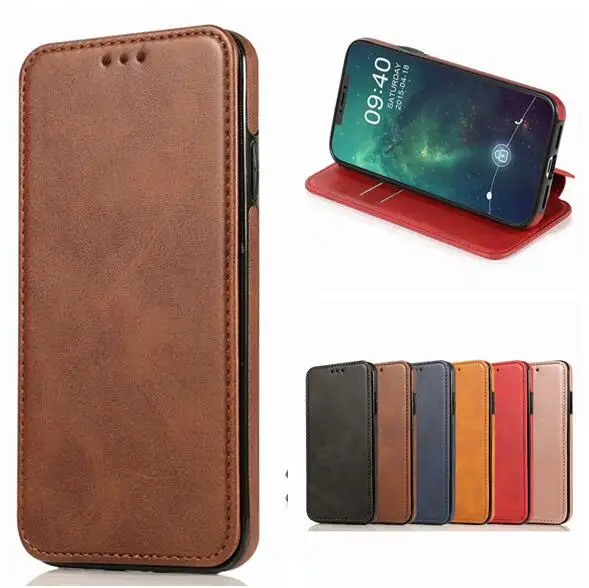 For Samsung Galaxy NOTE8 NOTE 9 Magnetic Flip Leather Case For Samsung S10 S10E S8 Plus S9 Plus Wallet Stand Slim Cover