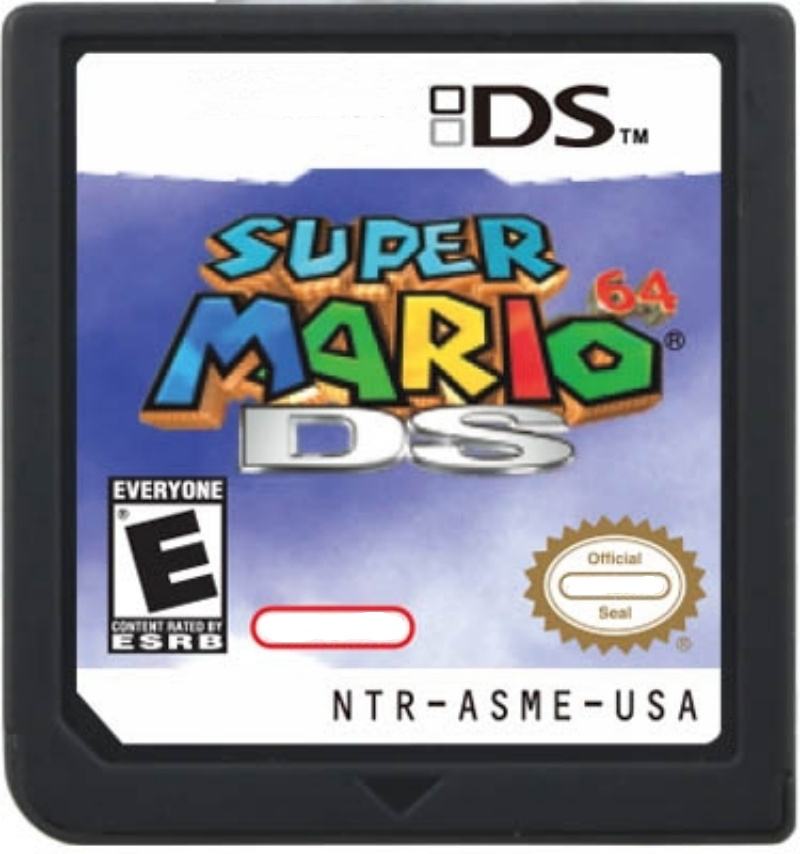 Black-Supered Marioed 64 DS