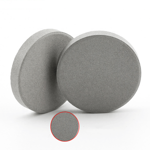 TITST 0.5um 1um 1.5umT純チタン金属焼結多孔質フィルターチタン板多孔質チタンフィルターディスク - Product Image 1