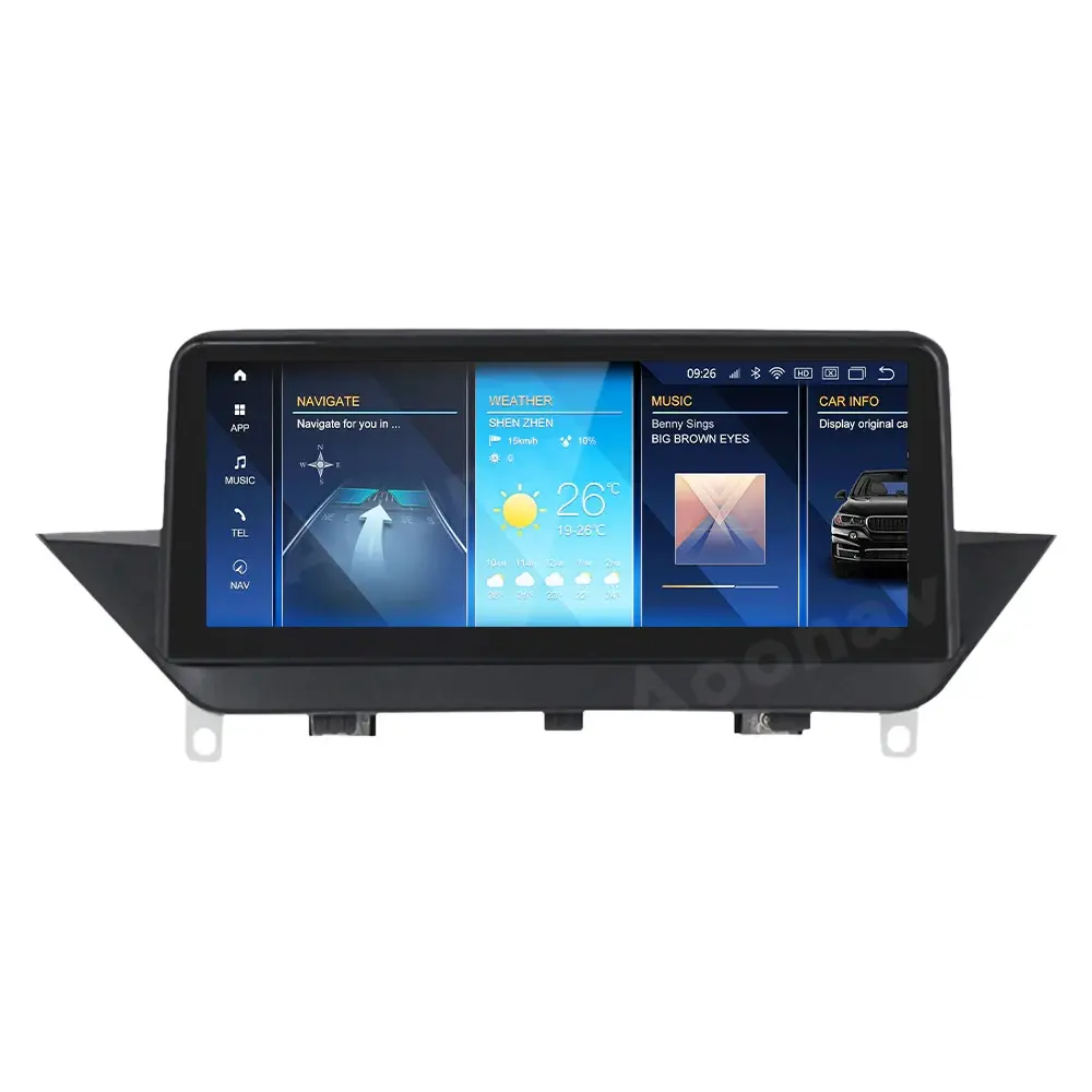 Rádio para carro com navegação GPS multimídia Android 13 Qualcomm 662 2009 -2015 