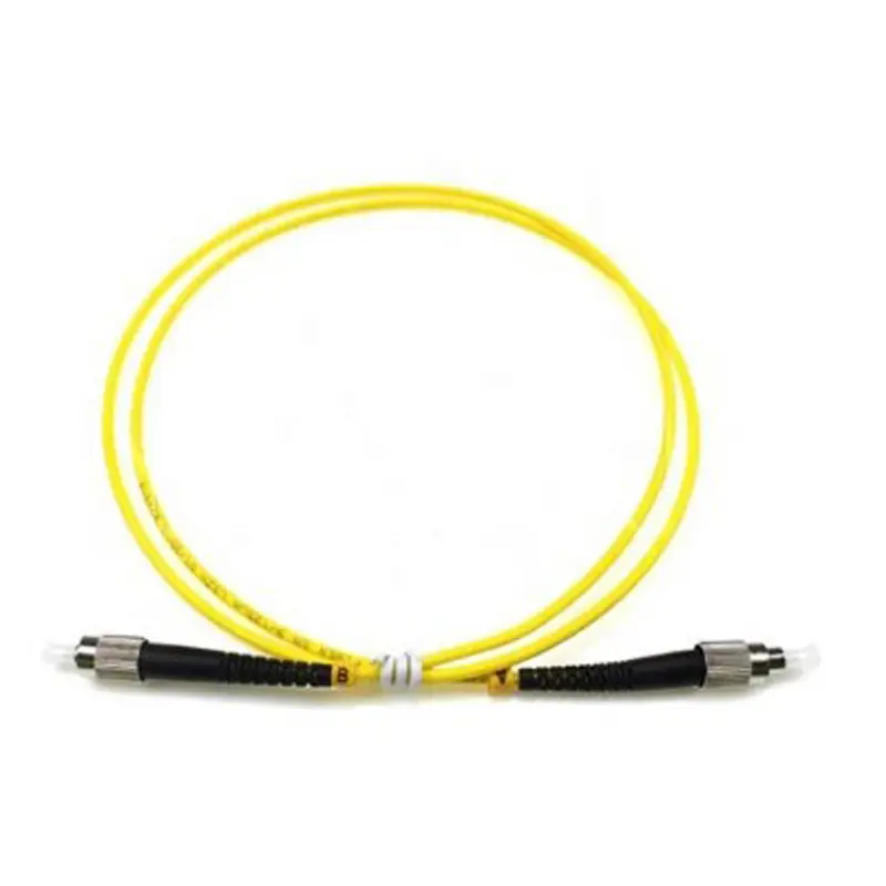 Simplex Duplex G652d Sc Lc Fc St connecteur Jumper Sm Upc Pc Apc 3m Lszh Fiber optique cordon de raccordement pour réseau Catv