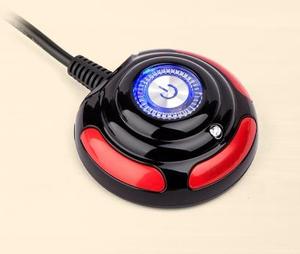 Computersc halter Netzteil ein/aus Zurücksetzen HDD Push Round Big Button Schalter mit 160cm Kabel halterung Für Desktop PC Computer Host - Product Image 5
