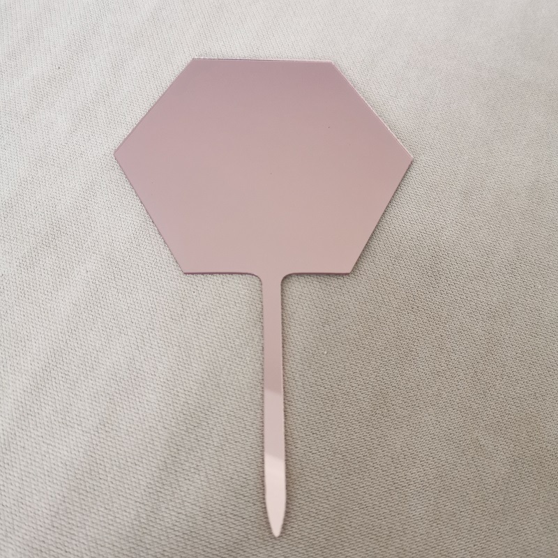 Rose Gold hexagon