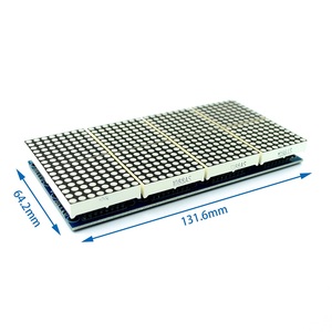 MAX7219 Punkt matrix modul 8 Punkt matrix 2*4 Anzeige modul MCU-Steuer treiber modul