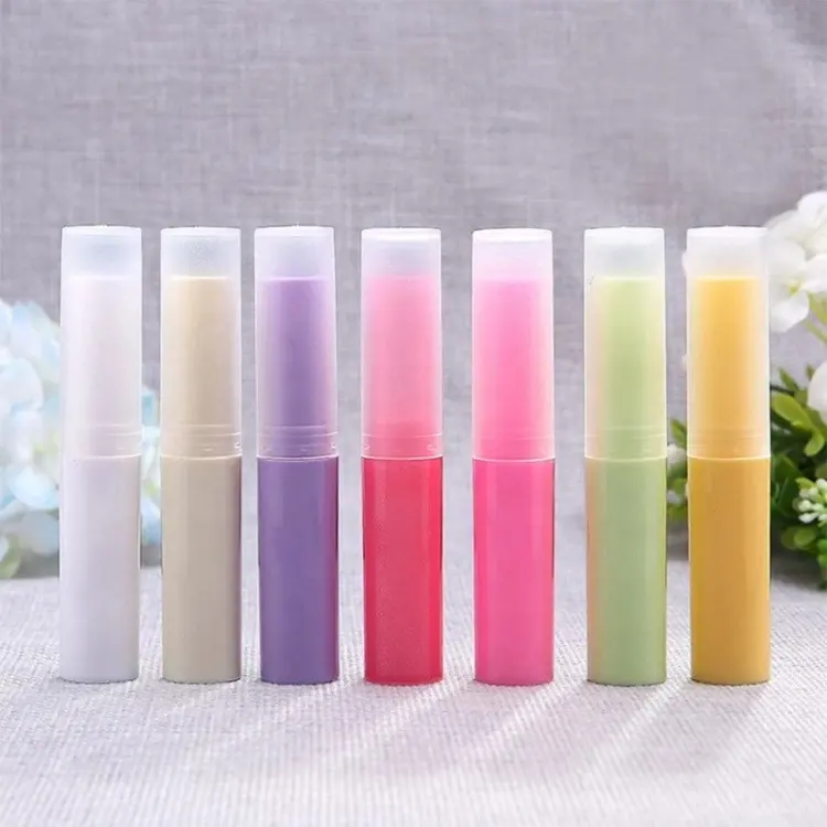2023 New Arrival Cosmetic DIY 3G Lip Balm Container Mini Empty Lip Balm Tube Lipstick Tubes