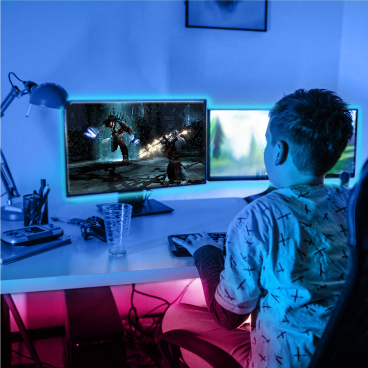 Amazon best selling led strip light 5050 rgb Smart WIFI Tuya Alexa Google Controlled 10M 12V RGB led strip light