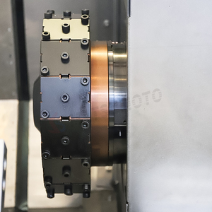 Máquina de torno de cama inclinada CNC pesada TCK4645/TCK4645Y con sistema de control Fanuc para metal de servicio medio Horizontal C Axis Y Axis - Product Image 4
