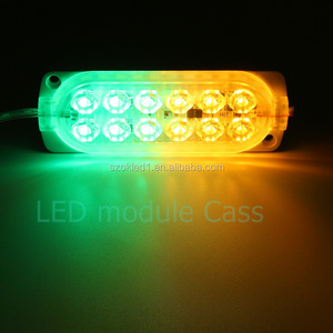 Çift renk yanıp sönen led modülü smd 2835, 10533 IP65 led araba ışıkları tabela 2.4w l 12v led modülü 24v ,LST led modülü - Product Image 3