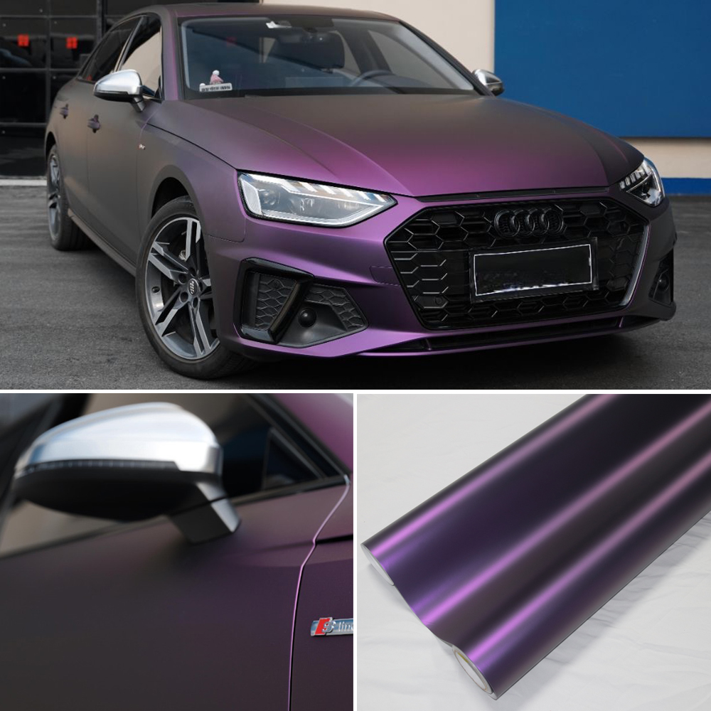 Matte Black Purple