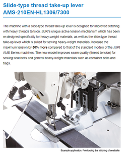 New Technology AMS-221EN Series <strong>Computer</strong>-controlled <strong>Cycle</strong> Machine With Input <strong>Function</strong> Industrial Sewing Machine