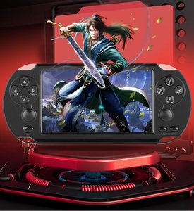 5.1インチの高解像度大画面と内蔵ゲームハンドヘルドゲームコンソールを備えたX9デュアルジョイスティックPSPゲームコンソール