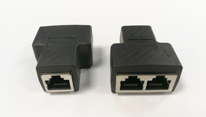 STP UTP Cat6 RJ45 8P8C macho a Dual RJ45 divisor de red Cable de conexión Ethernet adaptador de fábrica - Product Image 2