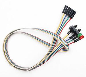 65CM Slim ATX PC <strong>Computer</strong> Motherboard Power Cable On/Off/Reset with LED Light PC Power Reset Switch Push Button Switch - Product Image 5