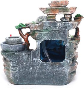 High Quality Automatic Decorative Stone Tabletop <strong>Fountain</strong> Flow Rate Control Polyresin Water Stable Bottom <strong>Fountain</strong> - Product Image 6