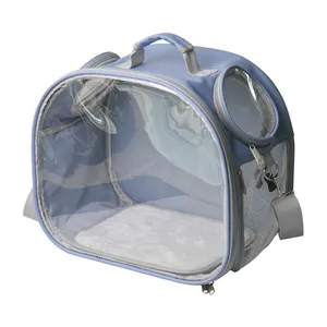 Customized Pet Carrier ,Portable Transparent Space Capsule Pet Bag for Going Out, Breathable Cat Backpack - Product Image 3