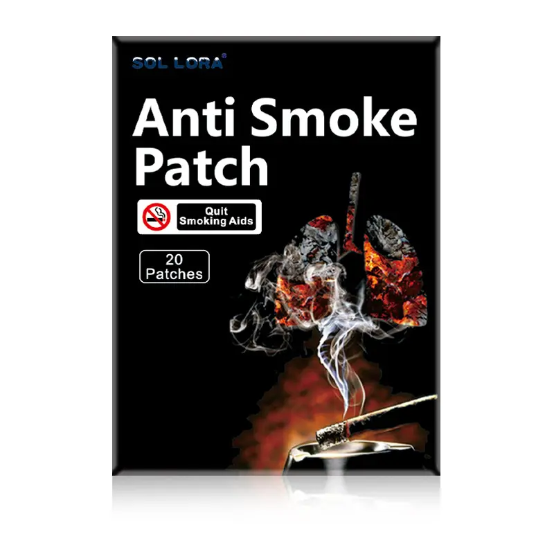 Patch pour arrêter de fumer OEM Ingrédient naturel Patch anti-fumée Soin pour arrêter de fumer Plâtre chinois à base de plantes