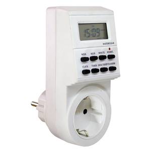 Come Schwabe 24032 Socket timer digitale programma settimanale 3500W IP20 (940910589897) - Product Image 1