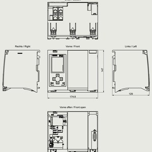 Ban đầu sime S7-1500/CPU 1517-3 modbus 1 I/O 24V 1 Mb/6es7517-3ap00-0ab0 cao cấp PLC Pac chuyên dụng bộ điều khiển công nghiệp - Product Image 5