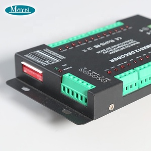 24 Channel <strong>DMX</strong> <strong>Controller</strong> DIP Switch DMX512 RGB <strong>DMX</strong> Decoder for LED Strip LED Lighting 2Ax24CH
