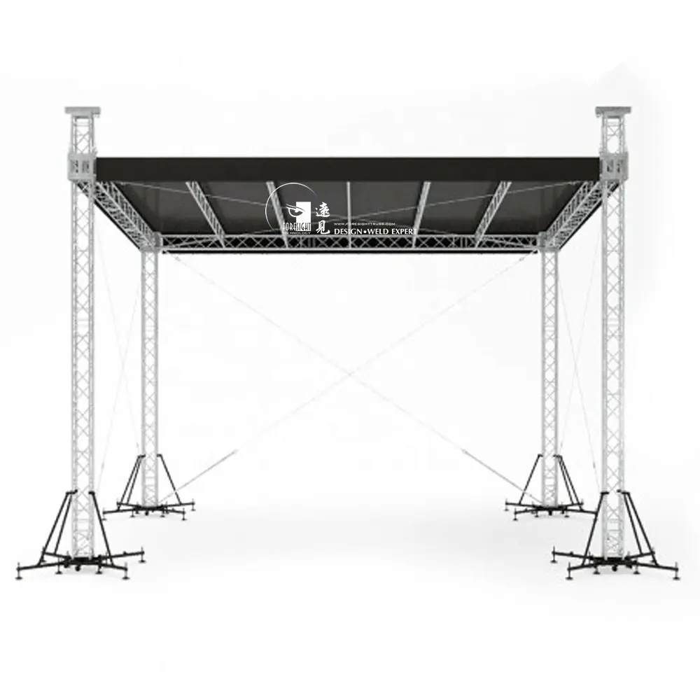 Traliccio per eventi con struttura a traliccio per concerti in alluminio di alta qualità