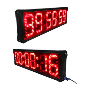 Ganxin doppio lato grande orologio da esterno impermeabile per conto alla rovescia con Display a LED a colori rossi per maratona cronometraggio orologio da corsa digitale - Product Image 2