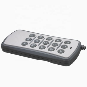 Control remoto RF Código de aprendizaje Personalizado 12-15 teclas Modelo de controles inalámbricos para sistema de alarma - Product Image 3
