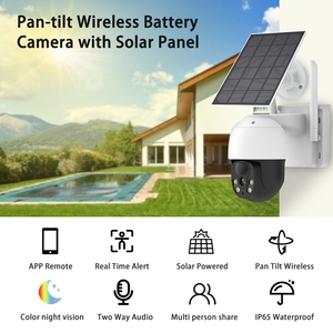 Camera With Solar Energy Bidirectional <strong>Intercom</strong> Motion Detection Solar <strong>Wireless</strong> <strong>Security</strong> Camera <strong>System</strong> - Product Image 6