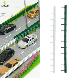 Ho Simulation Miniature <strong>Highway</strong> Guardrail Model 1:87ABS Fence <strong>Toys</strong> for Diy Model Making/Architecture Building Layout for Diorama - Product Image 1