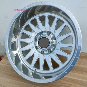 8 หลุม 20 นิ้ว 4x4 สีดําเคลือบสไตล์สปอร์ต PCD 5x127 ล้อออฟโรดปลอมแปลงสําหรับรถจี๊ปแรงเลอร์ - Product Image 5