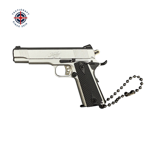 1:3 ölçekli Mini Gun anahtarlık, alaşım tabanca modeli ile yükseltilmiş Kimber 1911 tasarım, olmayan ateşleme el yapımı tahsil oyuncak yetişkinler için - Product Image 1