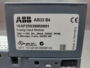 New and Original Plc AI523 B4 1SAP250300R0001 24VDC <strong>ANALOG</strong> <strong>INPUT</strong> <strong>MODULE</strong> 3B13 PLC Programming Controller - Product Image 6