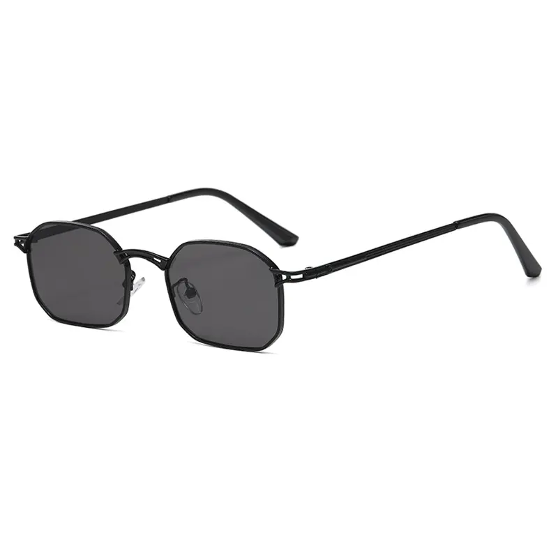 Alta qualità 2023 moda prezzo di fabbrica guida Lunettes fotocromatiche Antireflet Bleu Tendance Unisex Uv400 occhiali da sole poligonali