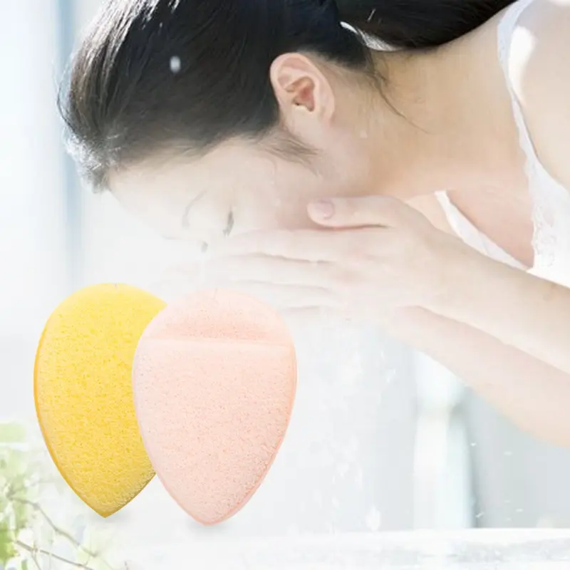 Customized All Natural Body Gentle Cleansing Exfoliating Meash Bath Sponge Konjac Sponge