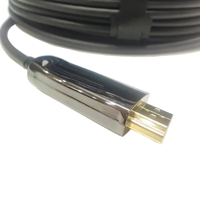 Câble HDMI fibre optique Ultra-HD UHD 3D 48gbps 4K 60Hz 20 mètres